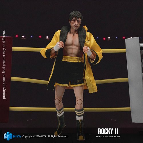 Rocky II Rocky Balboa Boxer Version Super Ultimate Series 1:12 Scale Action Figure