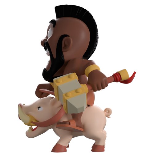 The World of Clash Collection Hog Rider Vinyl Figure #1
