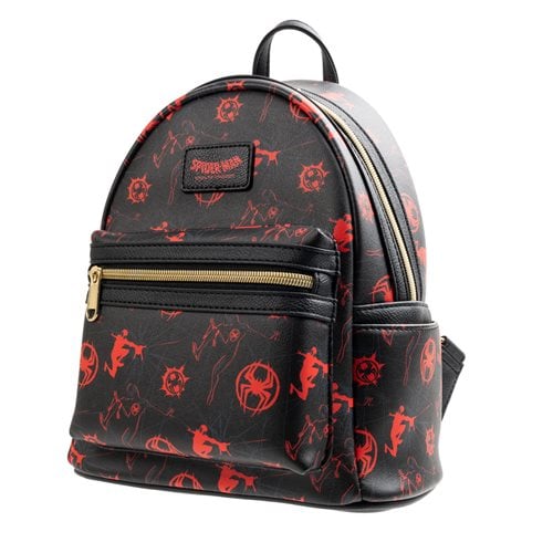 Spider-Man Across the Spiderverse Web Mini-Backpack - Entertainment Earth Exclusive