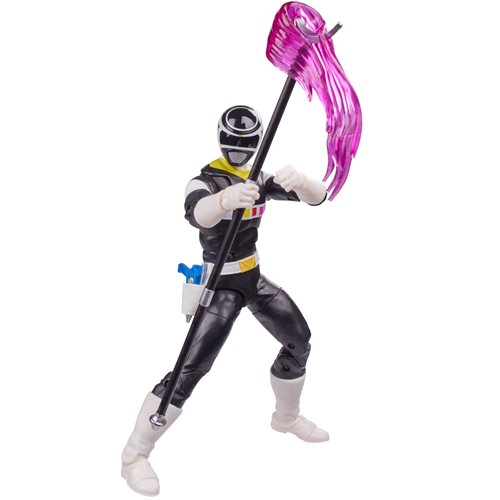 Power Rangers Lightning Collection In Space Black Ranger 6-Inch Action Figure