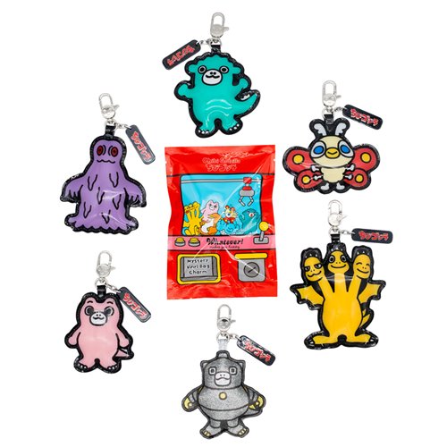 Chibi Godzilla Raids Again Mystery Blind-Bag Padded Vinyl Bag Charms Case of 12