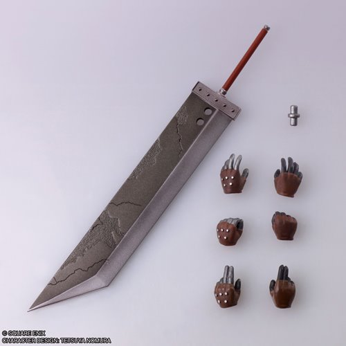 Final Fantasy VII Cloud Strife & Hardy-Daytona Bring Arts Action Figure Set