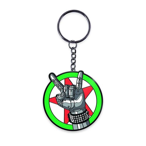 Cyberpunk 2077 Silverhand Keychain