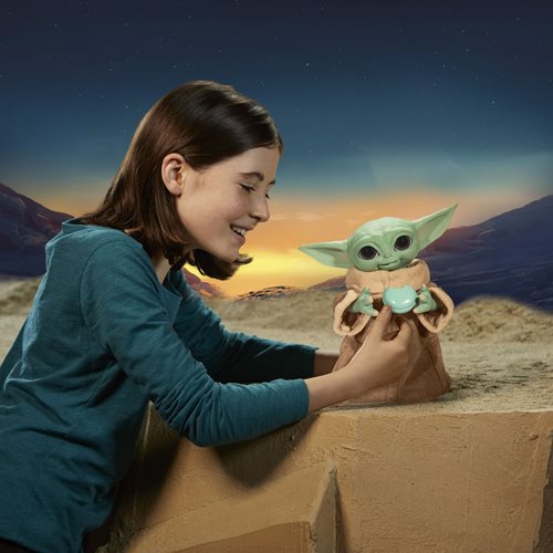 Star Wars Galactic Snackin Grogu Animatronic Toy Figure, Not Mint