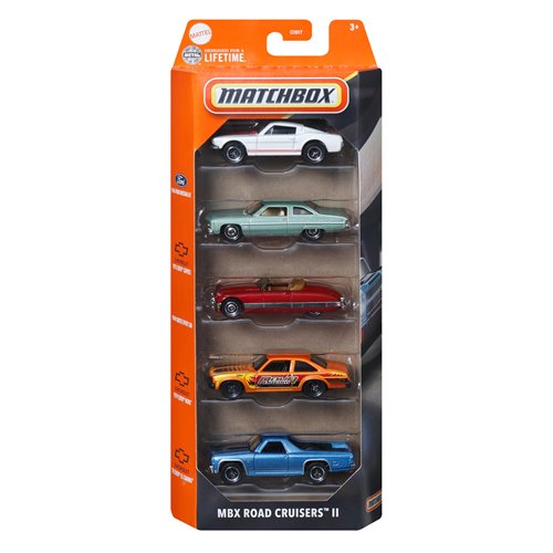 Matchbox Car Collection 5-Pack 2025 Mix 2 Vehicle Case of 12