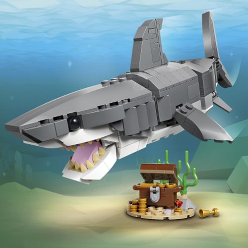 LEGO Creator 31381 Fierce Shark with a Treasure Chest