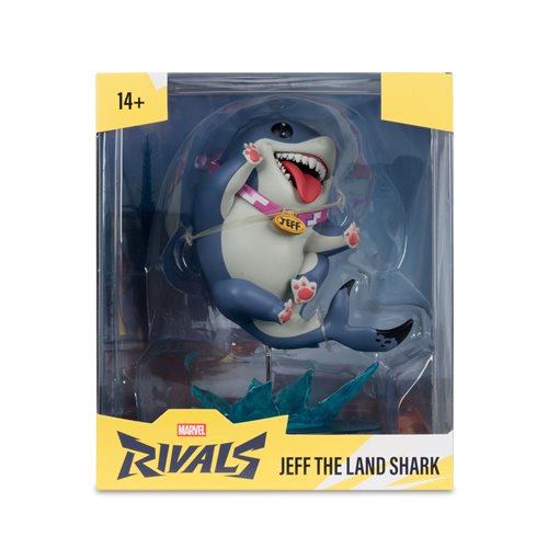 Marvel Rivals Wave 1 Jeff The Land Shark 1:10 Scale Posed Figure with Scene