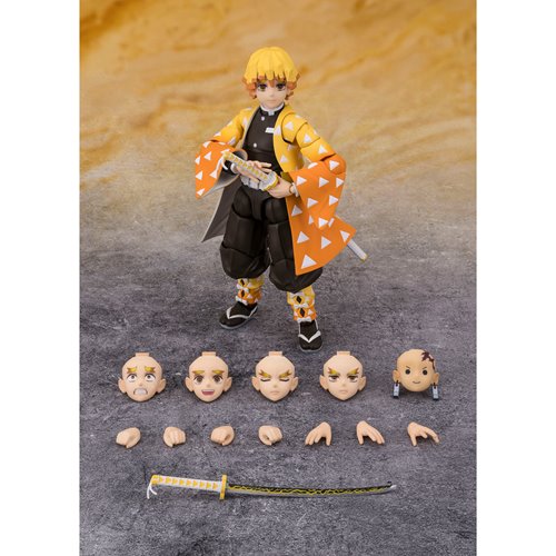 Demon Slayer: Kimetsu No Yaiba Zenitsu Agatsuma S.H.Figuarts Action Figure