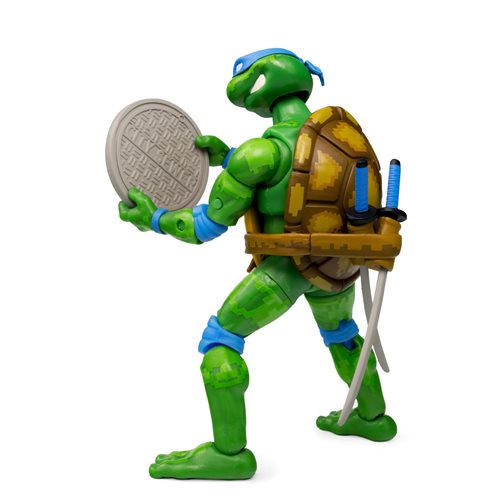 Teenage Mutant Ninja Turtles BST AXN Arcade Game Leonardo 5-Inch Figure, Not Mint