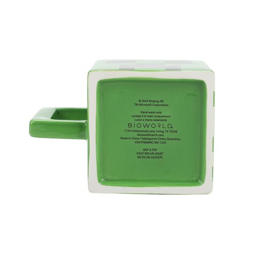 Minecraft Creeper 16 oz. Sculpted Ceramic Mug