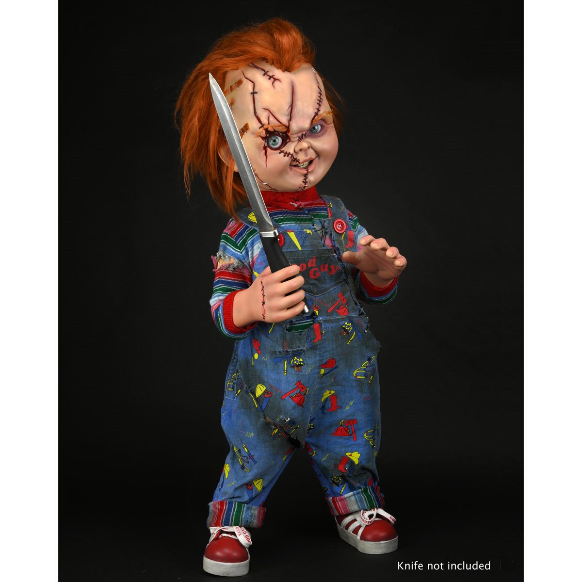 Chucky Child Play 1 Eyelid Version Real Size life Size -  Finland