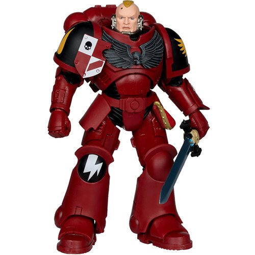 Warhammer 40,000 Wave 11 Blood Angel Assault Intercessor Sergeant 7-Inch Scale Action Figure