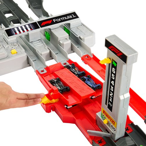 Hot Wheels Racing Formula 1 Grand Prix Trackset with Vehicles