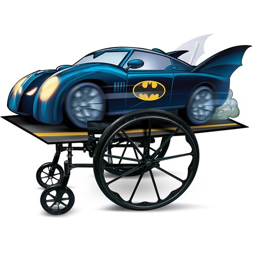 Batman Batmobile Adaptive Wheelchair Cover Roleplay Accessory