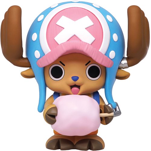 One Piece Chopper with Cotton Candy PVC Figural Bank