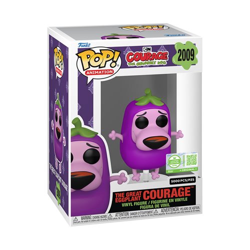 Courage the Cowardly Dog The Great Eggplant Courage Funko Pop! Vinyl Figure #2009- Entertainment Ear
