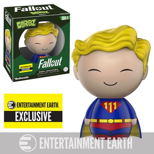 Fallout Vault Boy Toughness Dorbz Vinyl Figure - Entertainment Earth Exclusive