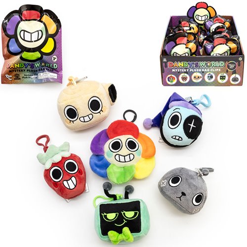 Dandy's World Mystery Plush Bag Clips Case of 12