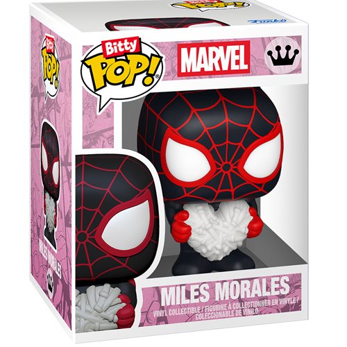 Spider-Man Valentines Miles Morales and Ghost Spider Funko Bitty Pop! Mini-Figure Bouquet