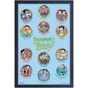 Betty Boop Signs of the Zodiac Framed Art Print