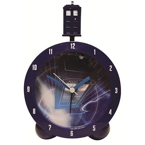 Doctor Who TARDIS Topper Alarm Clock