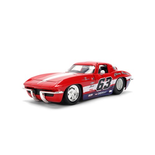 Bigtime Muscle 1963 Chevrolet Corvette Stingray 1:24 Scale Die-Cast Metal Vehicle