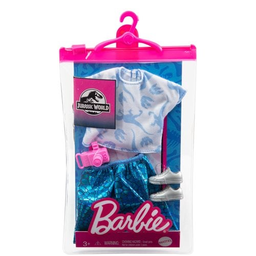Barbie Fashions Jurassic Complete Look with Dino Top and Skirt