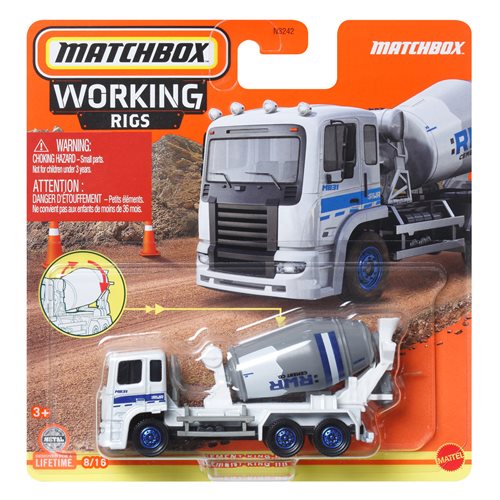 Matchbox Real Working Rigs 2024 Wave 2 Case of 8