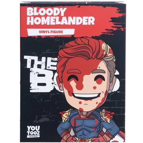The Boys Collection Homelander Bloody Version Vinyl Figure - Entertainment Earth Exclusive
