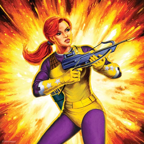 G.I. Joe DIC Purple Scarlett 3 3/4-Inch ReAction Figure