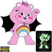 Care Bears Halloween Vampire Cheer Bear Glow-in-the-Dark Enamel Pin - Entertainment Earth Exclusive