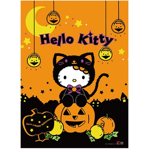 Hello Kitty Cutie Halloween Wall Scroll