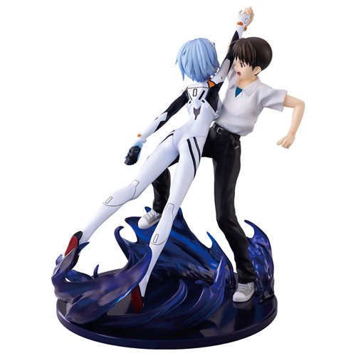 Neon Genesis Evangelion Shinji Ikari and Rei Ayanami Evangelion 2.22 Ichibansho Revible Moment Statu