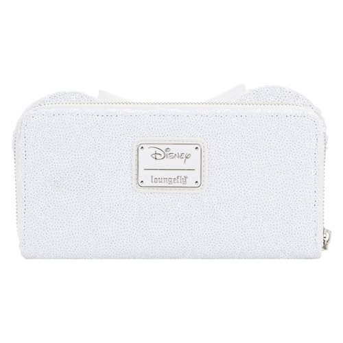 Minnie Mouse Bride Wedding Zip-Around Wallet