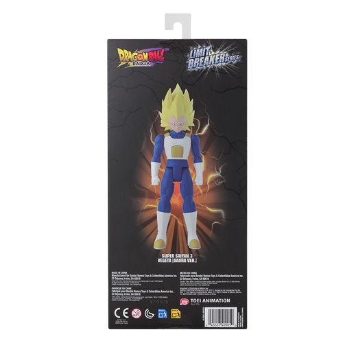 Dragon Ball Daima Limit Breaker Series Super Saiyan 3 Vegeta Action Figure