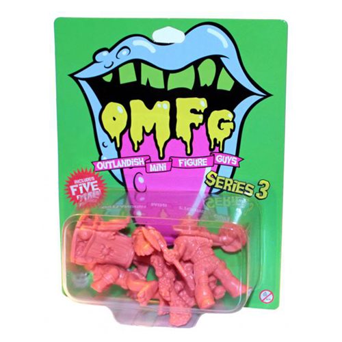 Outlandish Mini-Figure Guys OMFG! Series 3 Pink Mini-Figures
