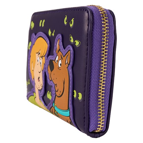 Scooby-Doo Mystery Inc. Glow-in-the-Dark Zip-Around Wallet