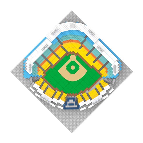 Los Angeles Dodgers Stadium Building Block Model