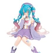 Vocaloid Hatsune Miku Love Sailor Purple Color Version Noodle Stopper Statue