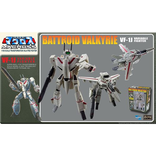 Robotech Macross Saga: Retro Transformable Collection VF-1J Hikaru Ichijyo Valkyrie 1:100 Scale Acti