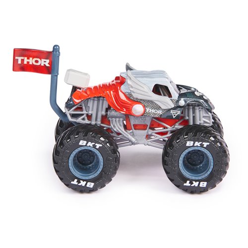 Monster Jam Marvel Monster Truck Single Pack Mix 4 1:64 Scale Vehicle Case of 4