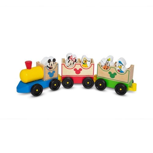 Mickey Mouse and Friends Wooden All Aboard Train