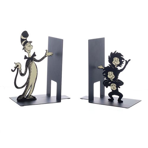 Dr. Seuss Cat In The Hat Metal Bookends
