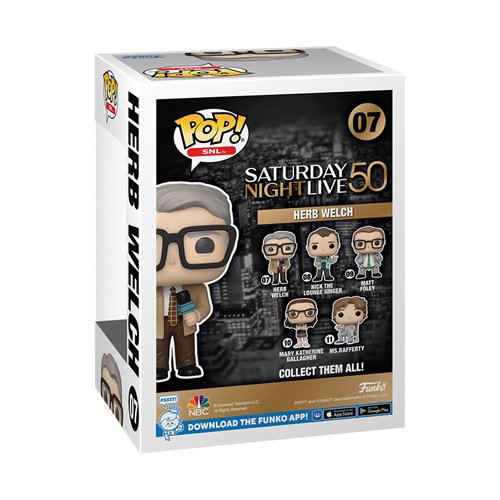 SNL 50th Anniversary Herb Welch Funko Pop! Vinyl Figure