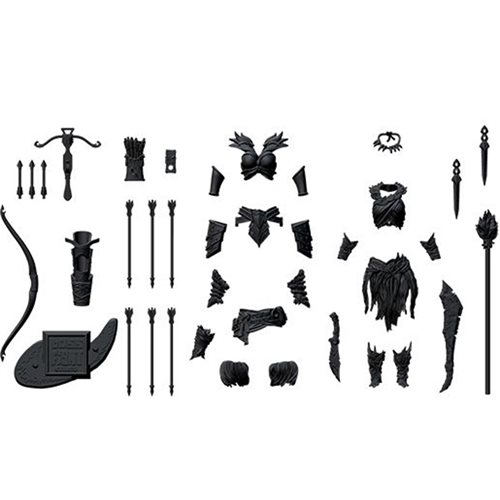 Vitruvian H.A.C.K.S. Elves Obsidian Black Character Builder Figure Kit