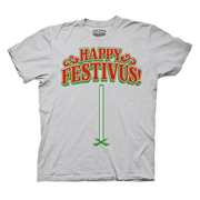 Seinfeld Happy Festivus Gray T-Shirt