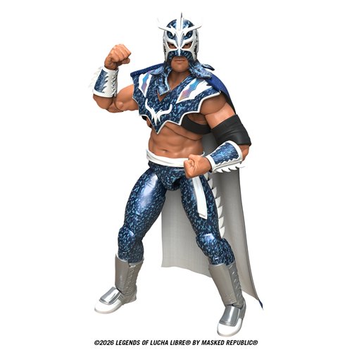 Legends of Lucha Libre Ultimo Dragon Holographic Deco 6-Inch Action Figure