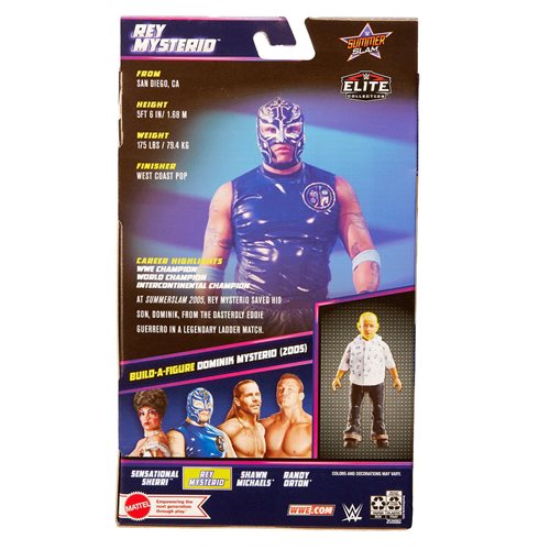 WWE SummerSlam Elite 2022 Rey Mysterio Action Figure