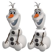 Frozen Olaf Sculpted Ceramic Cookie Jar, Not Mint