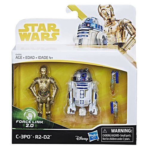 Star Wars Solo Force Link 2.0 C-3PO and R2-D2 Action Figures - Exclusive